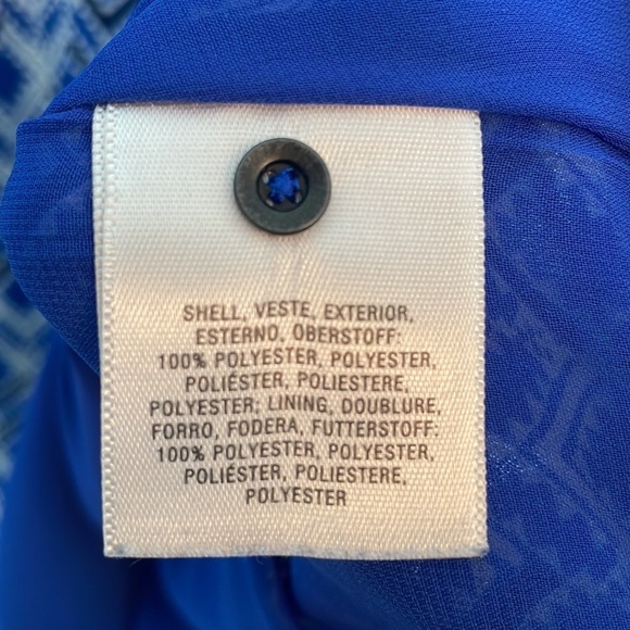 Maeve Blue and White Patterned Dress - Picture 7 of 9